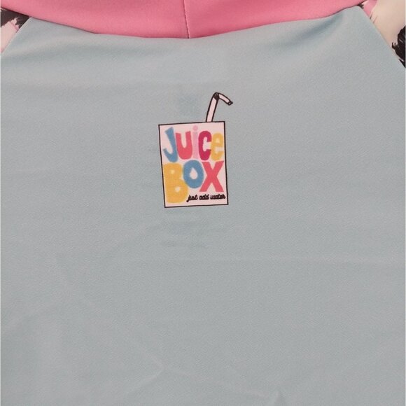 New Juice Box Girl's Rash Guard Swim Tee Sz L 10/12 - Picture 4 of 7